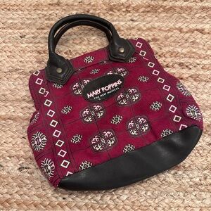 Disney Mary Poppins The New Musical Carpet Handbag Purse Clutch Rockabillly